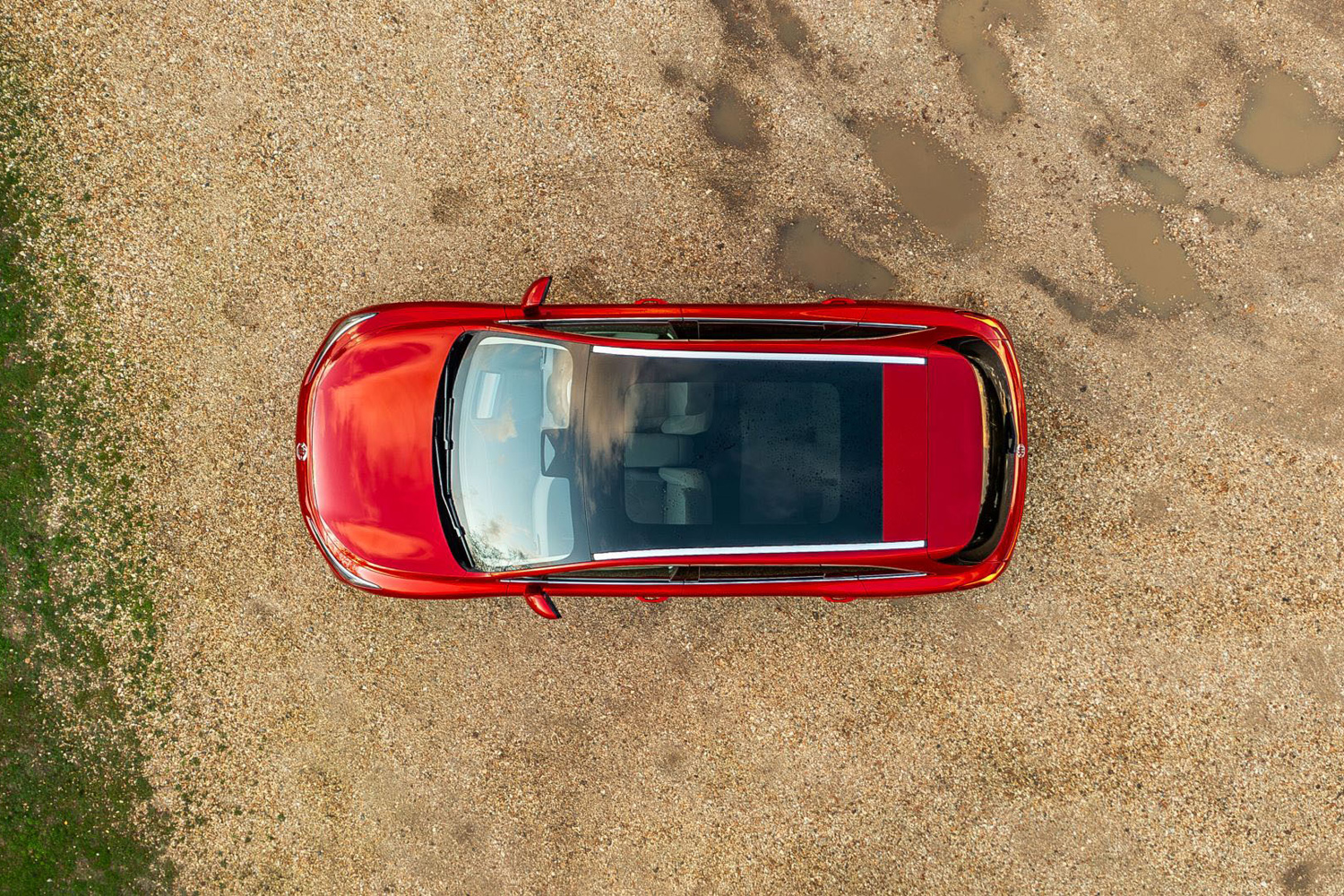 MGS6 EV drive static aerial