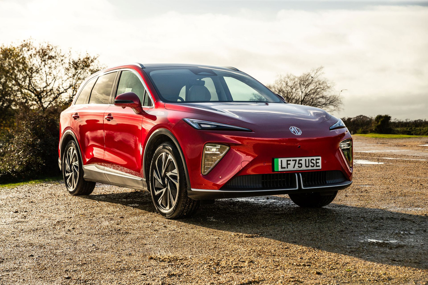 MGS6 EV drive static front