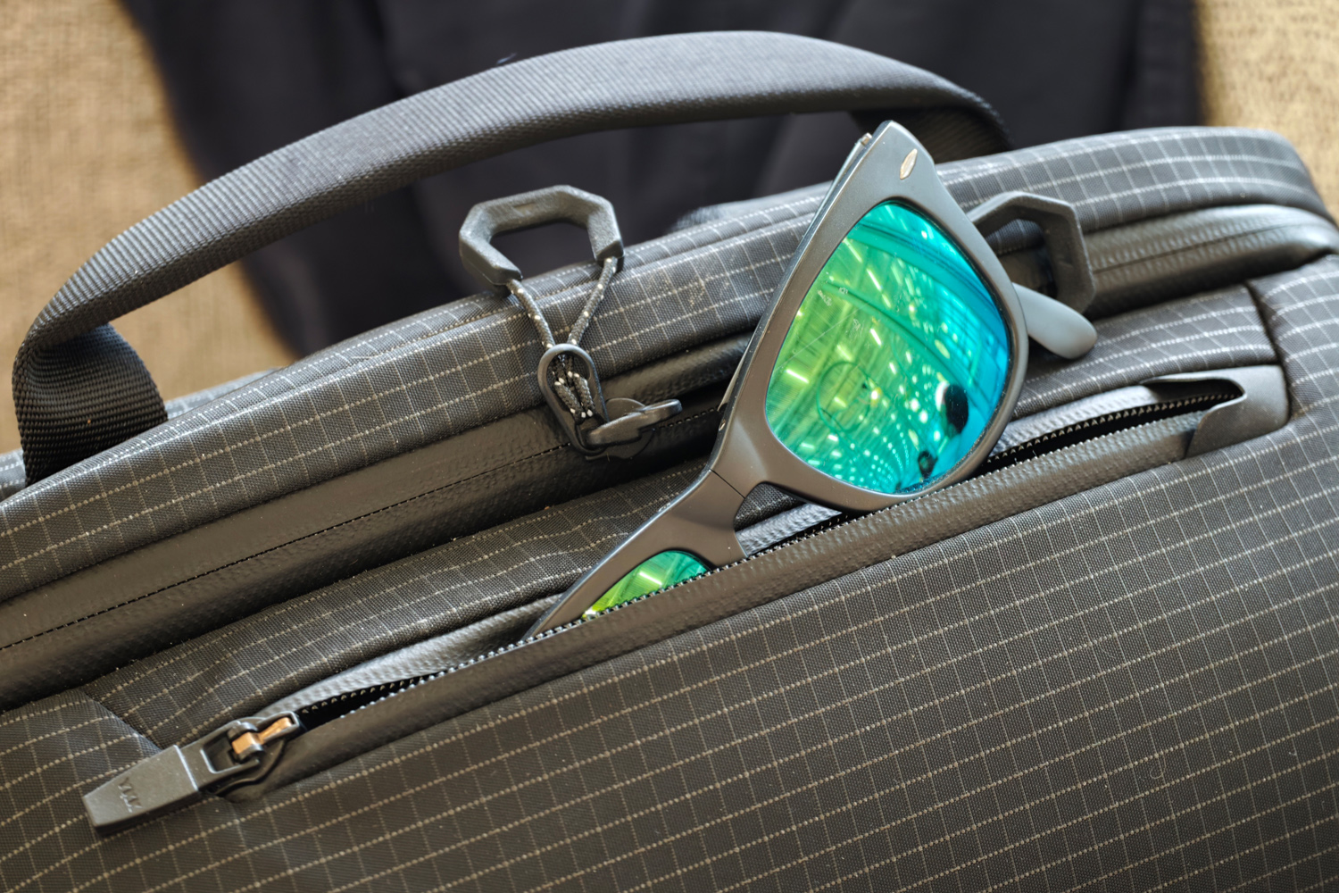 Mous backpack travel opinion glasses holder