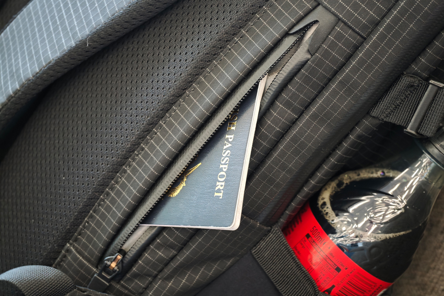 Mous backpack travel opinion passport pocket