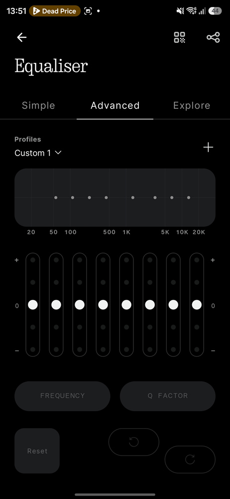 Nothing Headphones A review app EQ