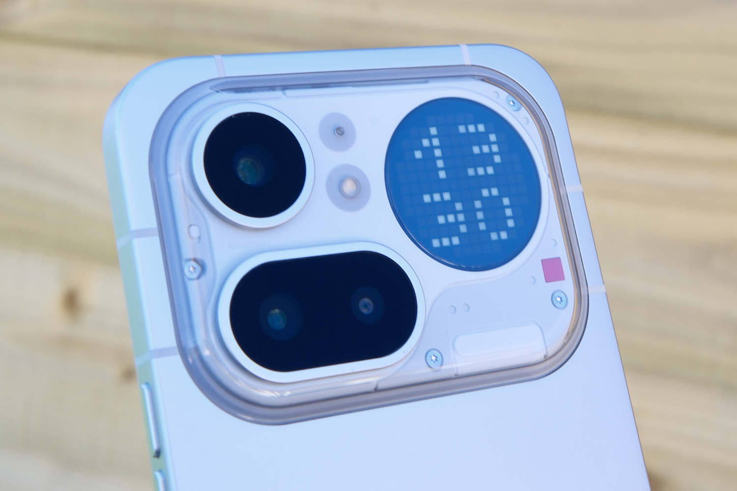 Nothing Phone 4a Pro review glyph clock