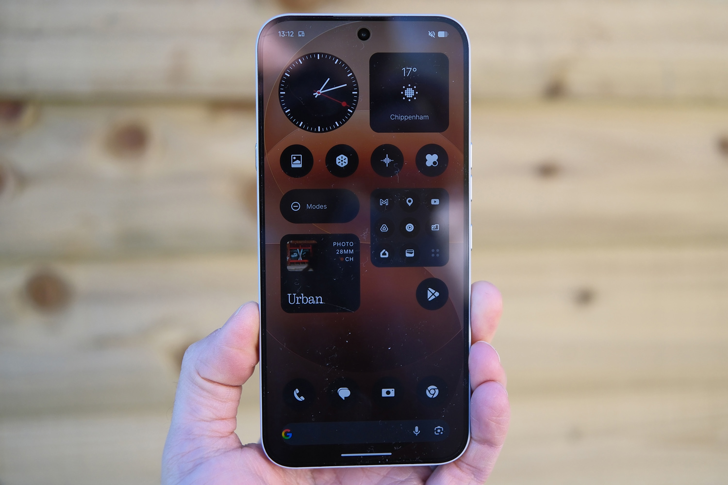 Nothing Phone 4a Pro review in hand front