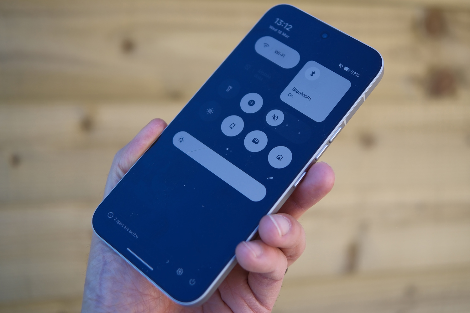 Nothing Phone 4a Pro review quick settings