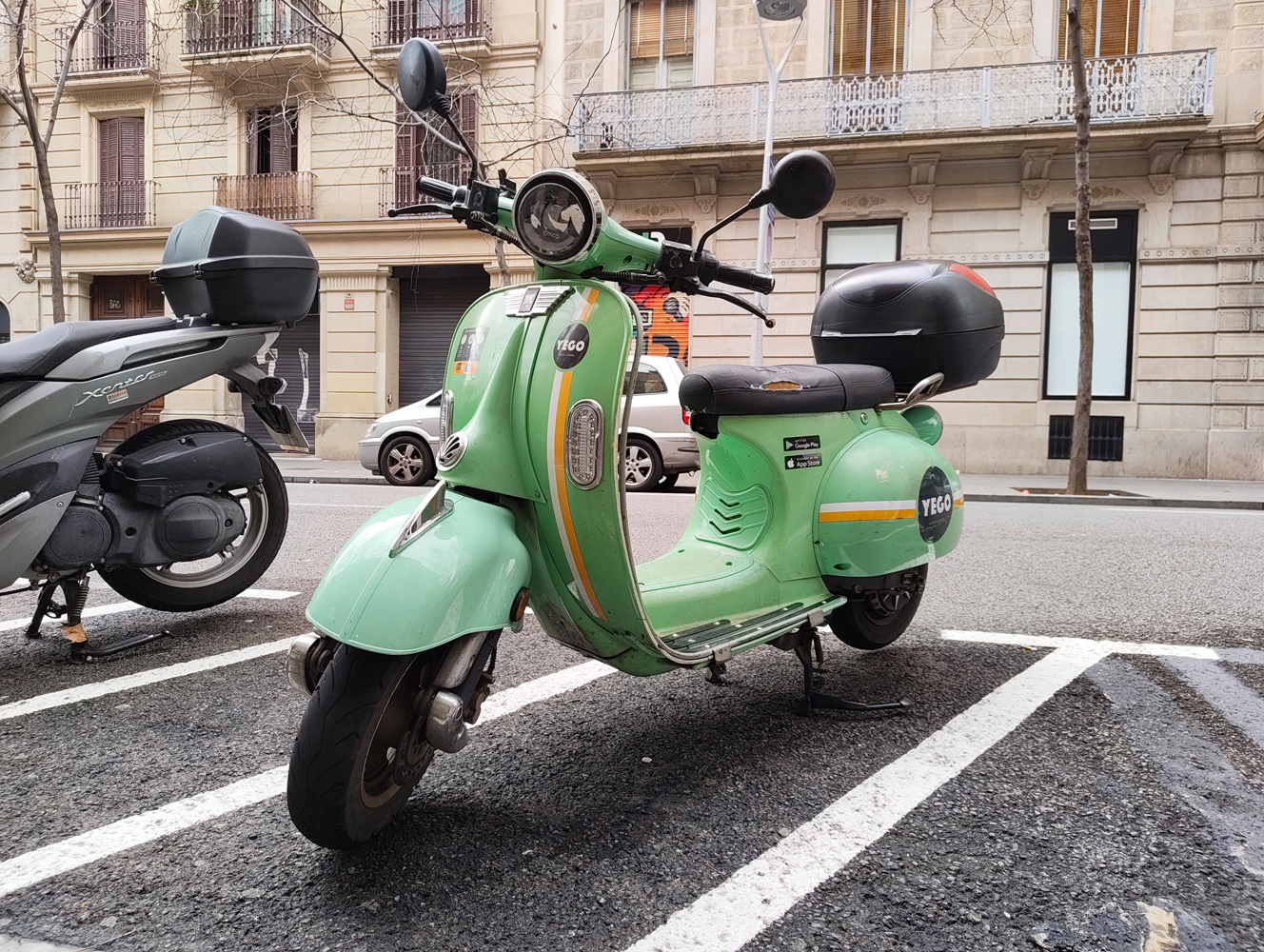 Nothing Phone 4a camera samples moped