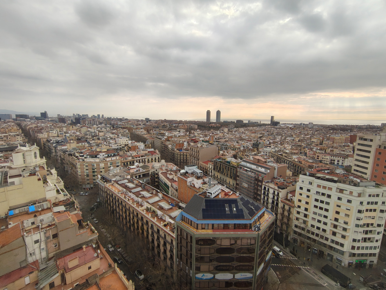 Nothing Phone 4a camera samples rooftops ultrawide