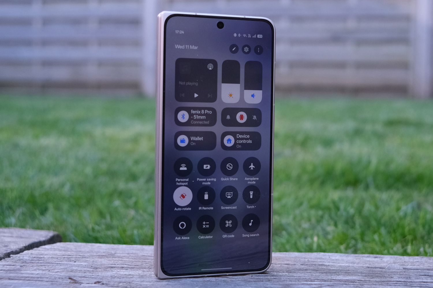 Oppo Find N6 review quick settings
