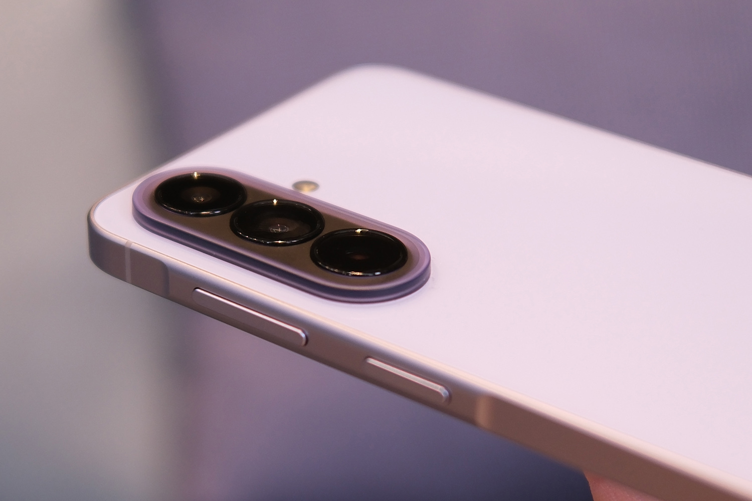 Samsung Galaxy A57 hands-on camera island
