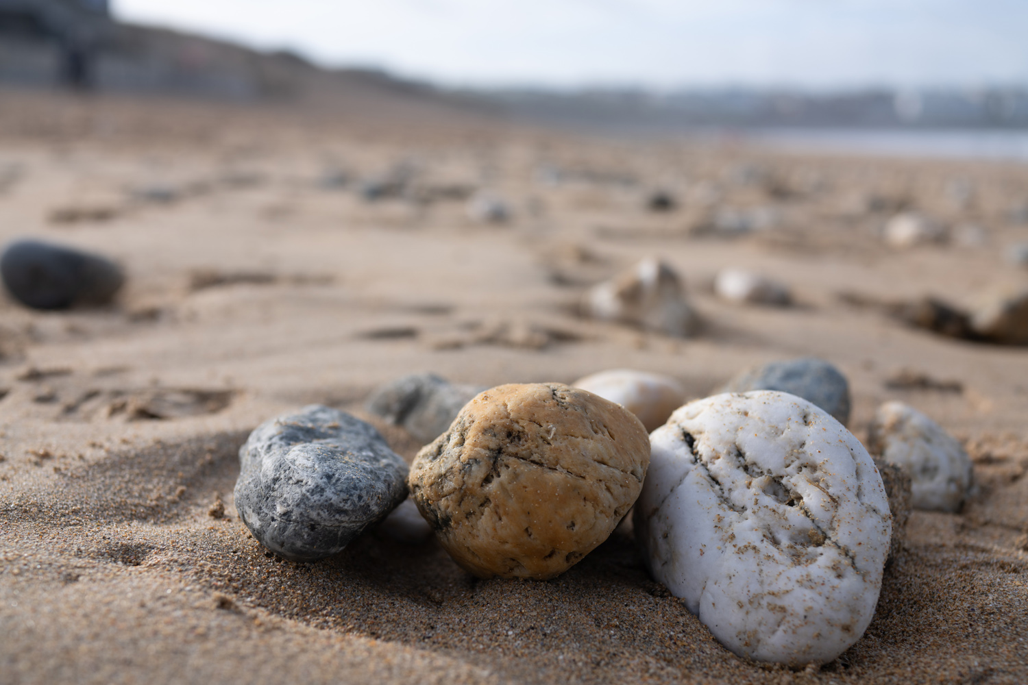 Sony RX1R III camera samples beach pebbles