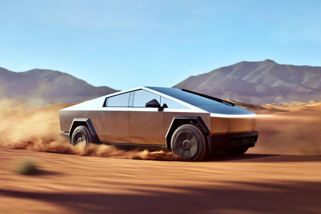 Tesla Model X off-road