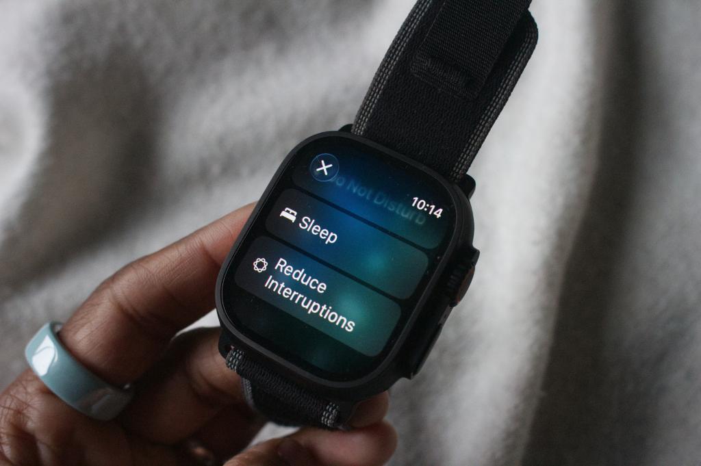 Apple Watch on wrist