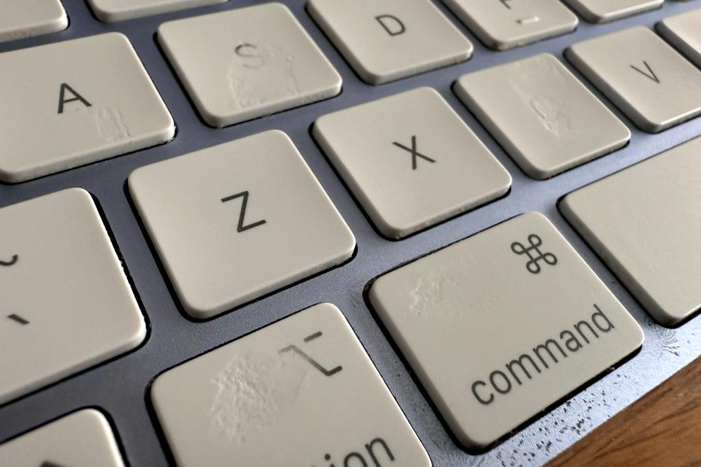 Damaged iMac keyboard