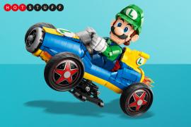 Lego’s Luigi Mario Kart set finally gives Mario someone to race across your desk