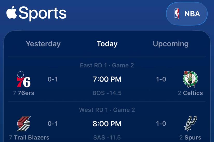 Apple has made it easier to follow your favourite sports teams while driving