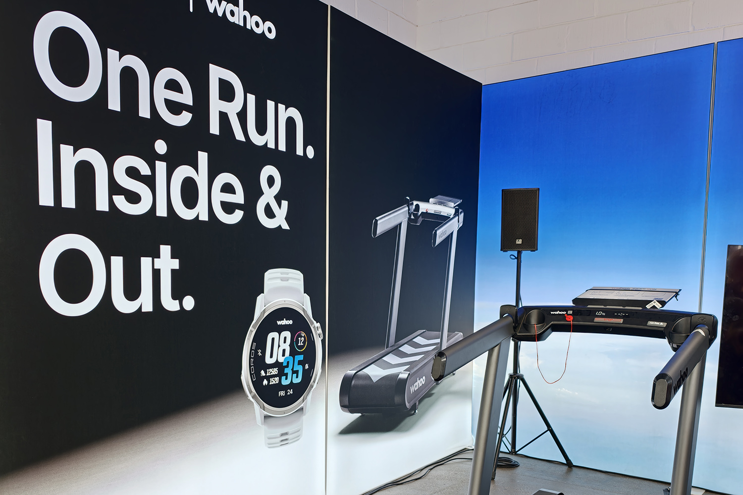 Coros X Wahoo partnership reveal branding