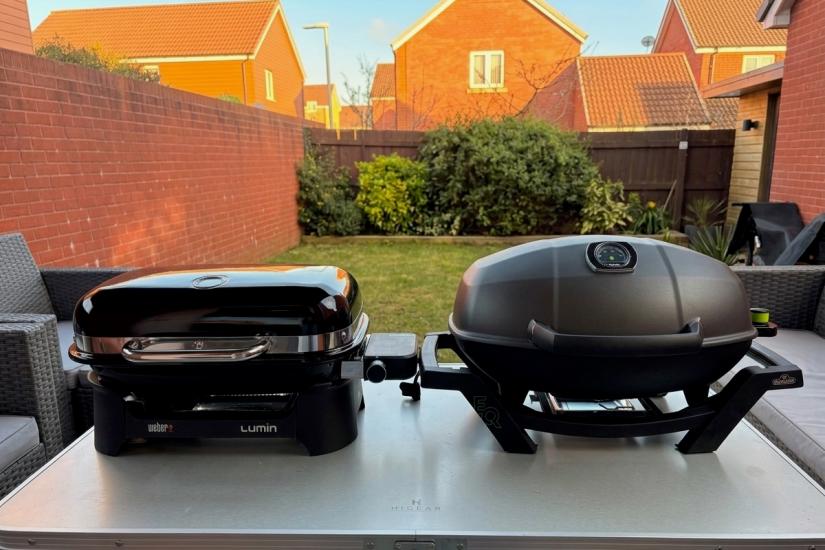 Napoleon TravelQ Pro285E Vs Weber Lumin Compact: which compact electric BBQ is best?