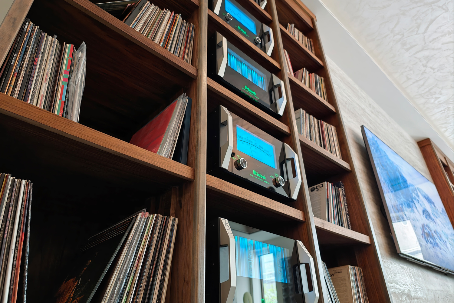 House of Sound listening experience main room stack