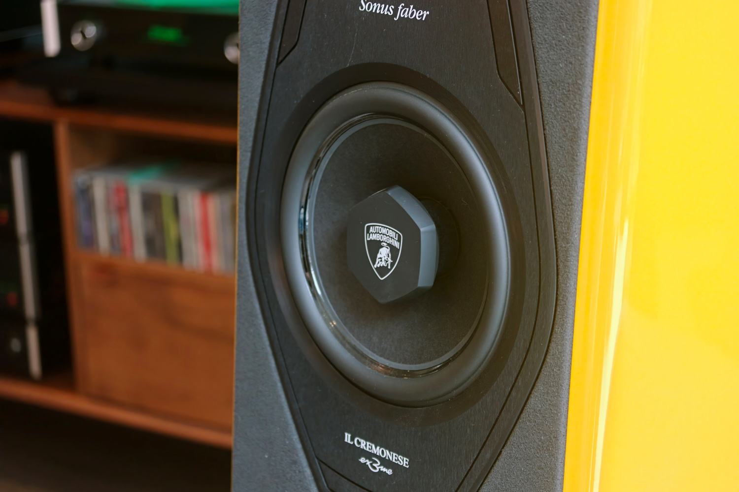 House of Sound listening experience upstairs Lambo speaker drivers