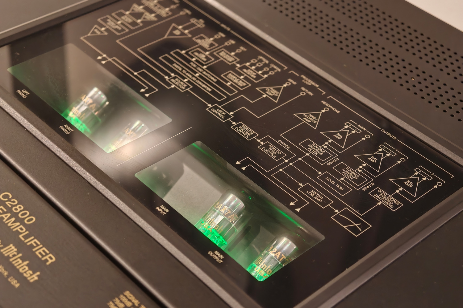 House of Sound listening experience upstairs preamp tubes