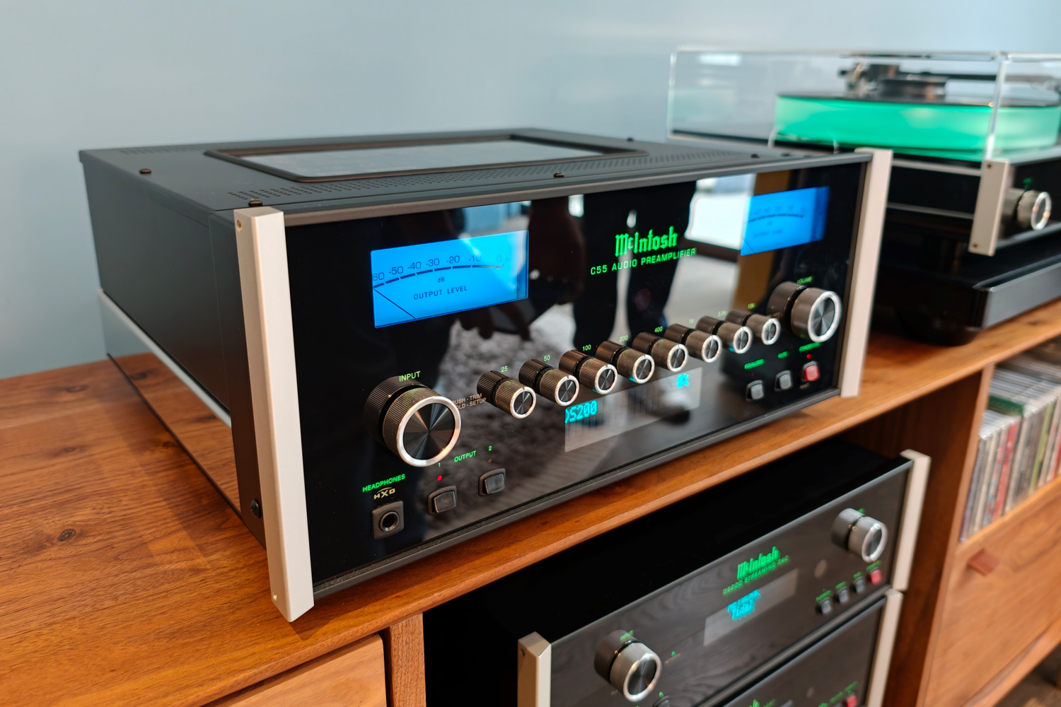 House of Sound listening experience upstairs preamp