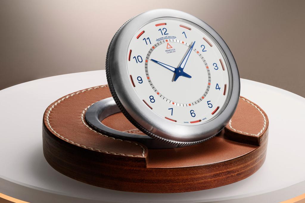 JLC Memovox Travel Clock