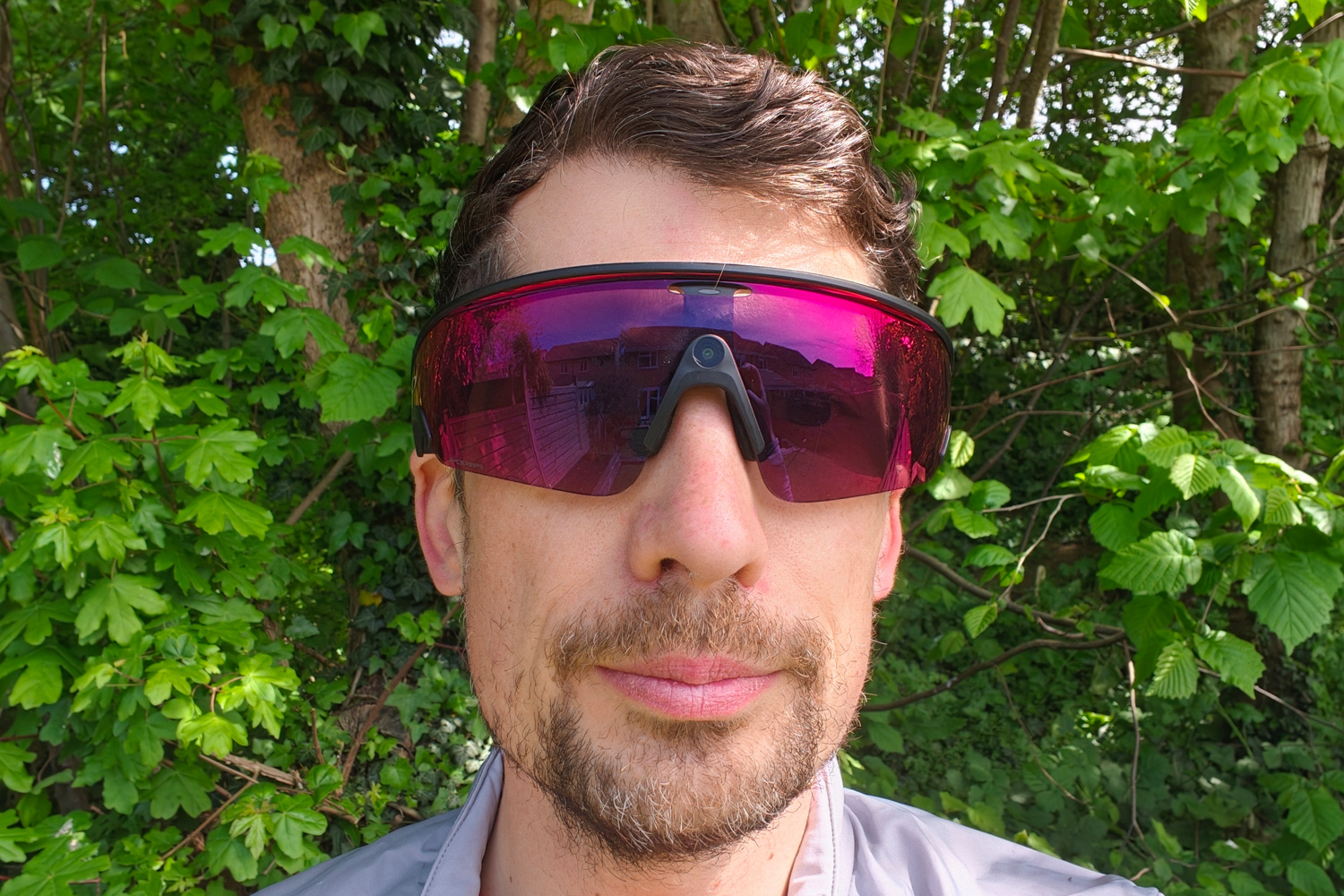 Oakley Meta Vanguard review wearing front