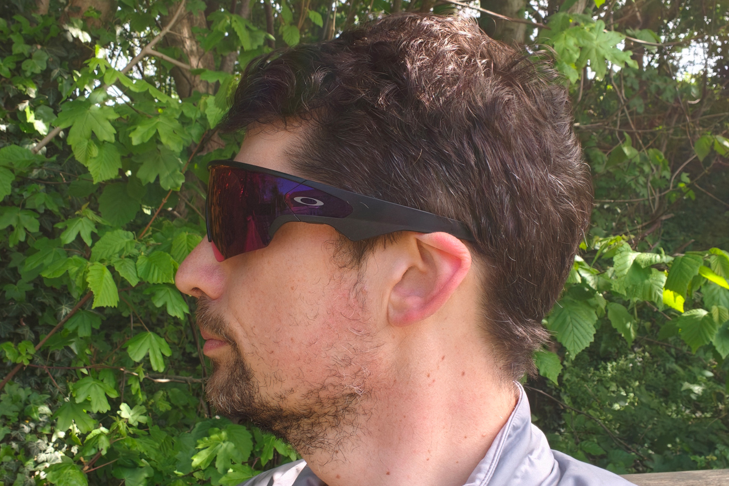 Oakley Meta Vanguard review wearing side