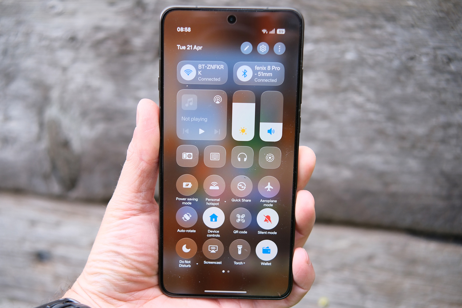 Oppo Find X9 Ultra review quick settings