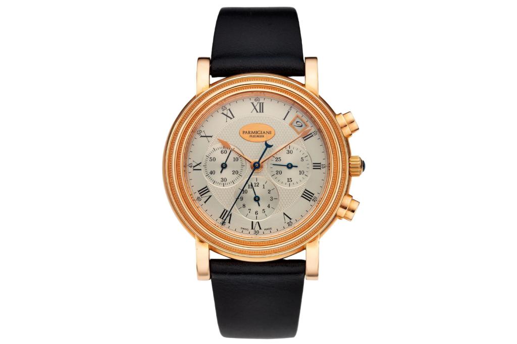 Parmigiani Fleurier Toric Chronograph on white background