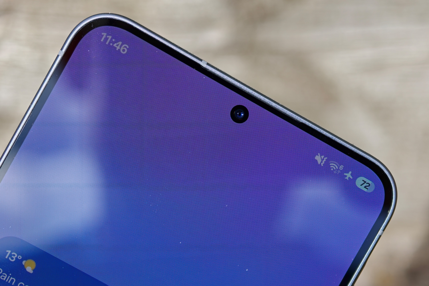 Samsung Galaxy A57 review front camera