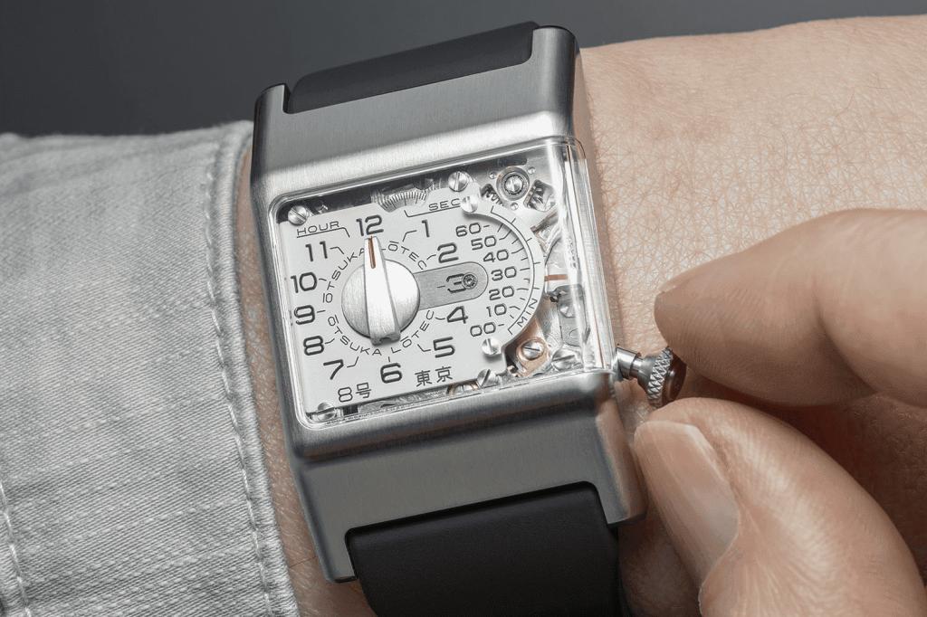 Otsuka Lotec on wrist