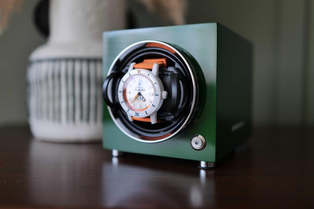 Barrington Watch Winder on dresser