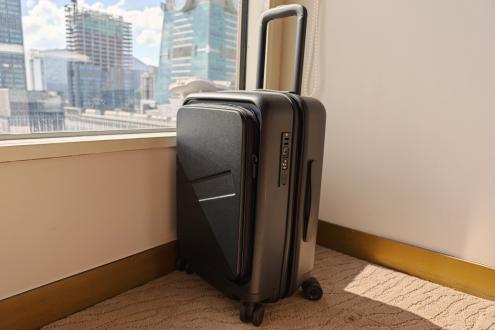 This smart carry-on case is my new favourite hack for a smooth airport security experience