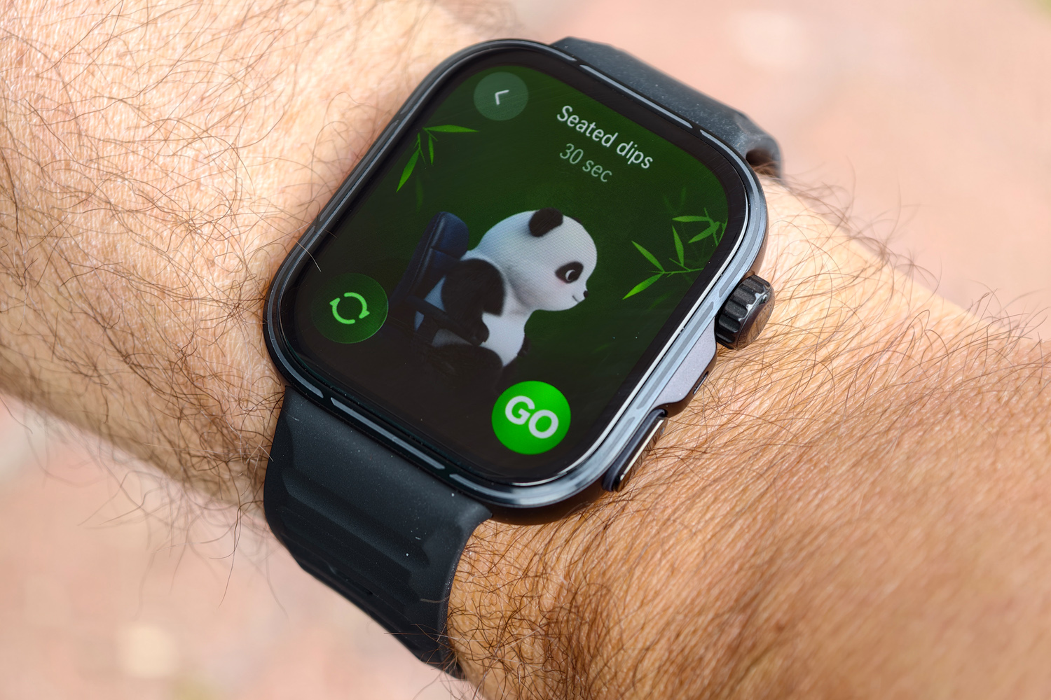 Huawei Watch Fit 5 Pro review Panda exercises