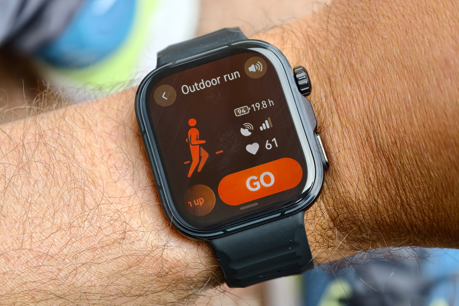 Huawei Watch Fit 5 Pro review running