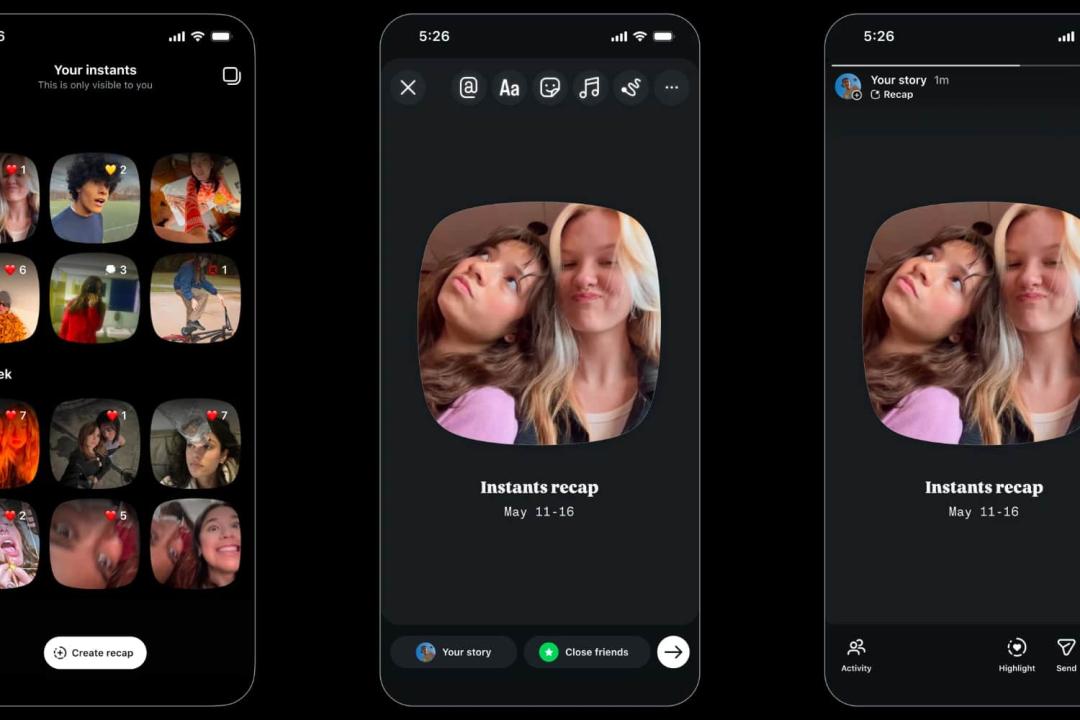Instagram instants app