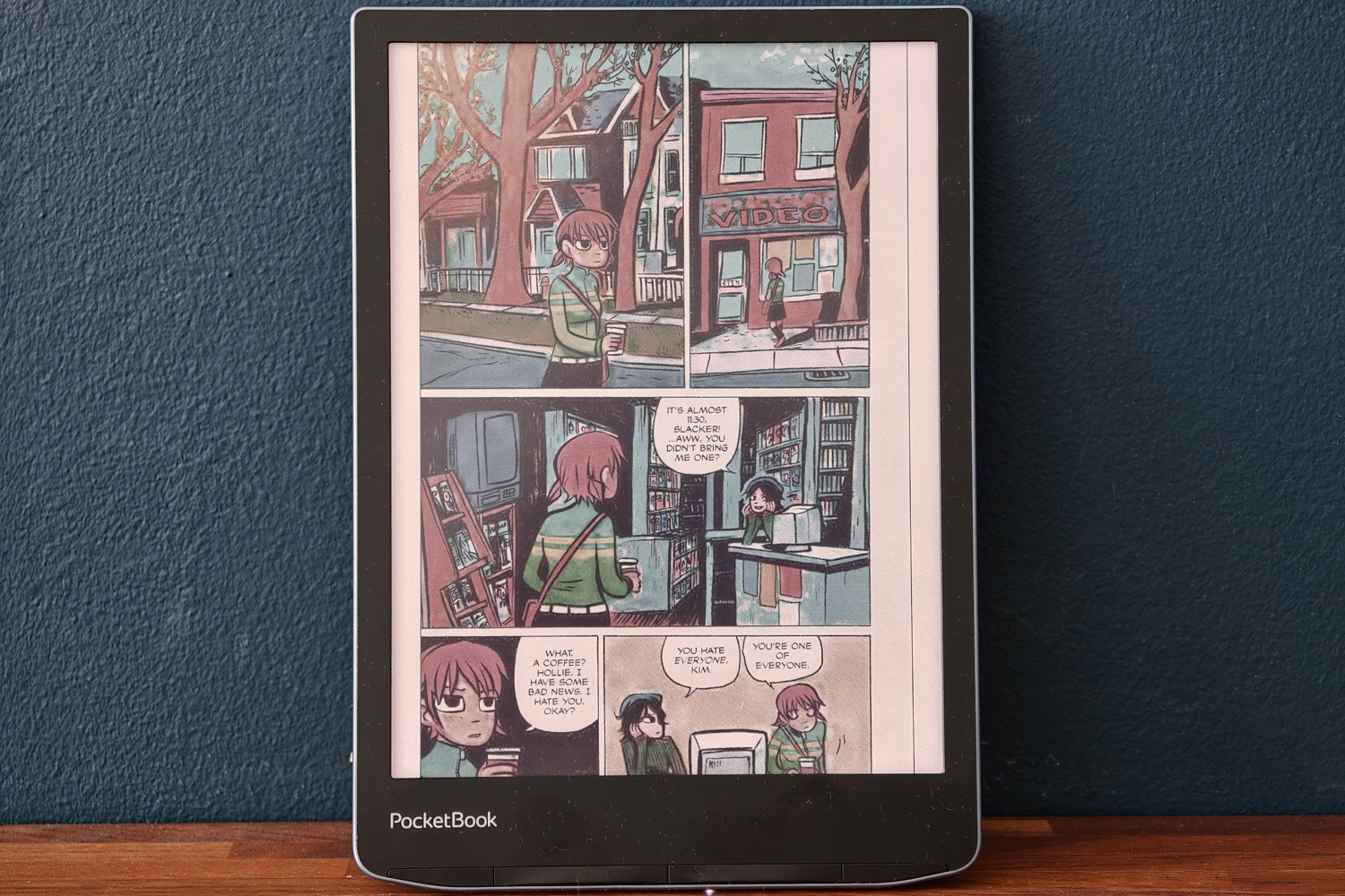 PocketBook InkPad Color 3 review graphic novels