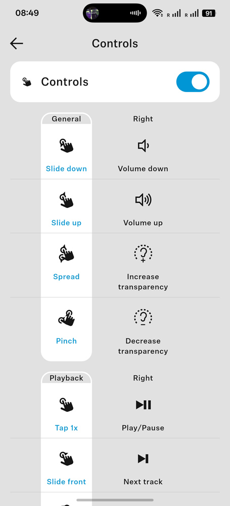 Sennheiser Momentum 5 Wireless review app controls