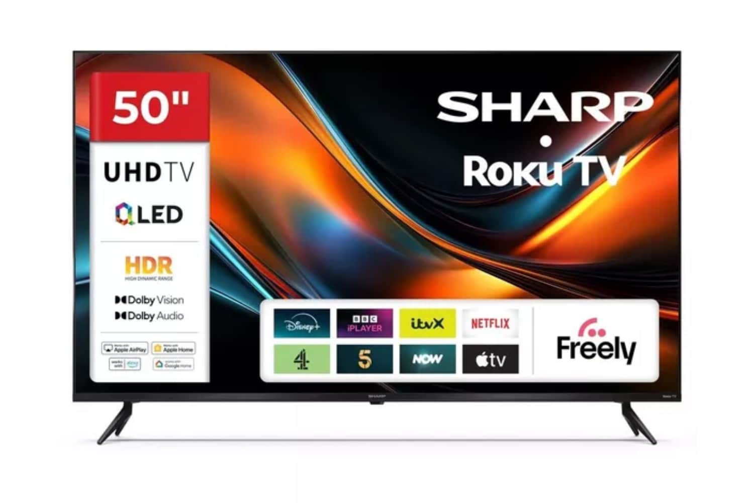 Sharp and Roku's 50-inch 4K QLED TV is coming for TCL's lunch