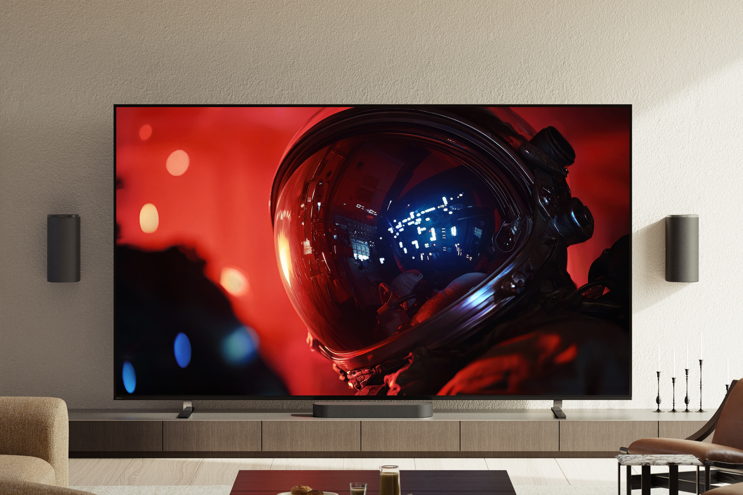 Sony Bravia 9 II with Home Theatre Trio