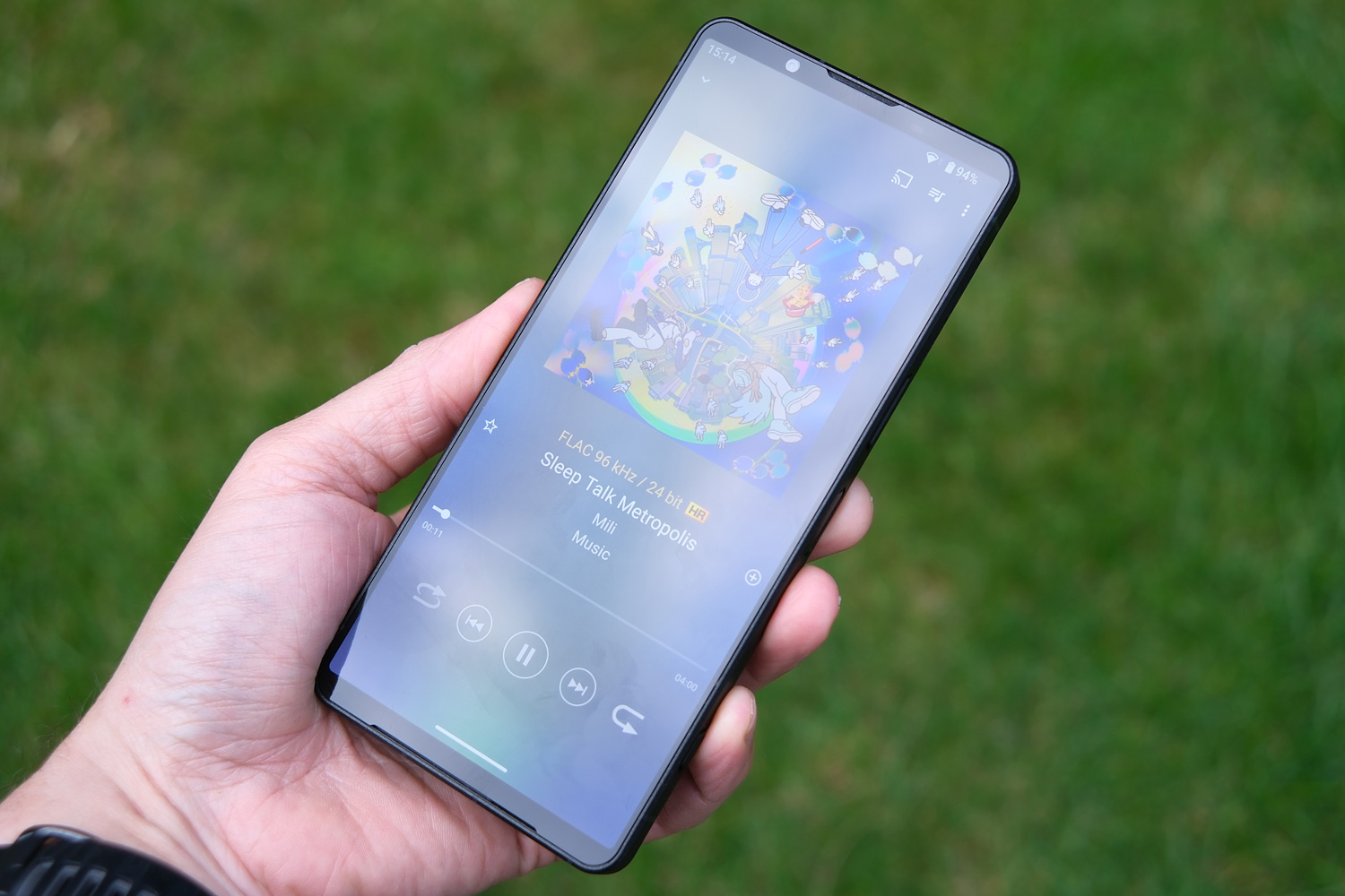Sony Xperia 1 VIII review speakers