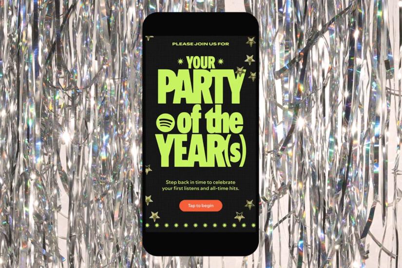 Spotify wraps 20 years of listening with your Party of the Year(s)