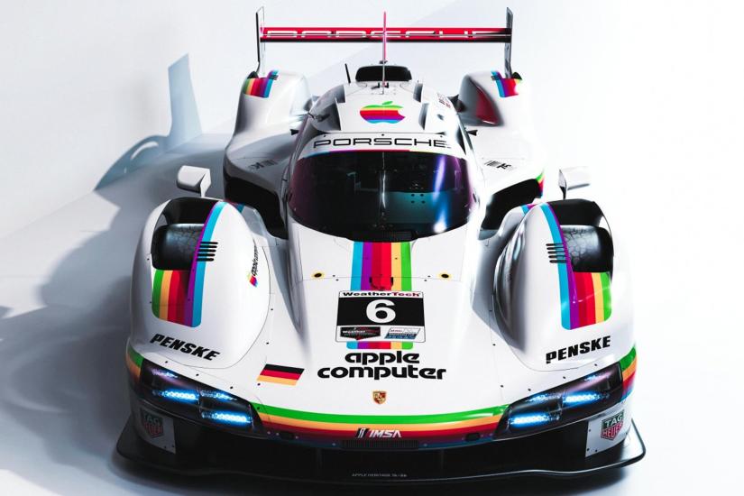 I can’t stop staring at this retro Apple-inspired Porsche – and it’s heading to the racetrack
