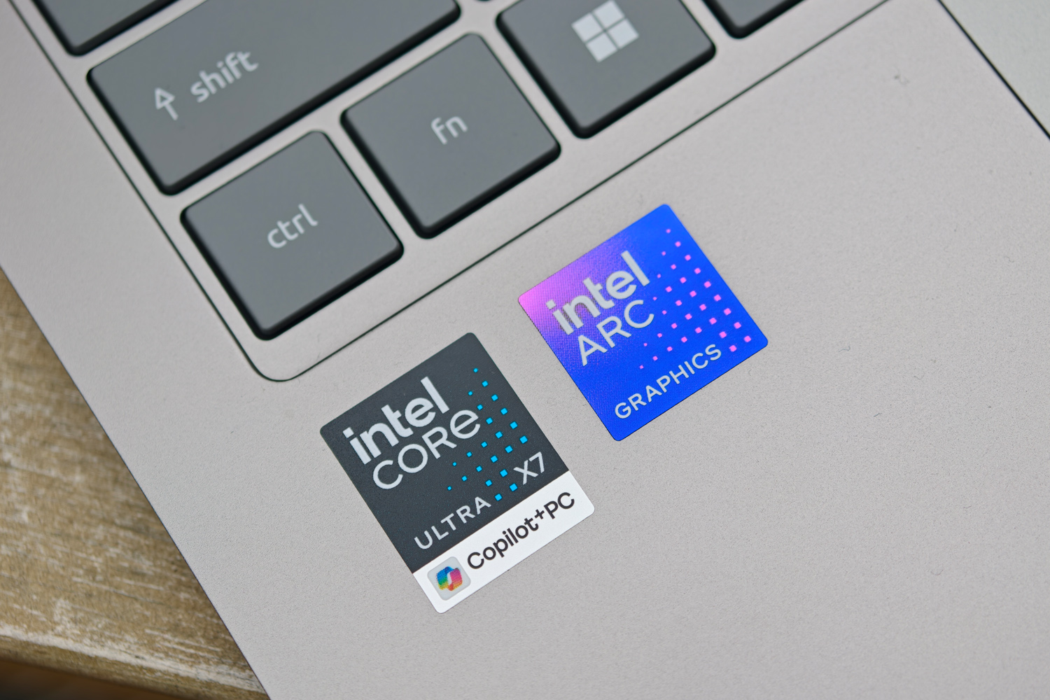 Acer Swift 16 AI 2026 review Intel logos