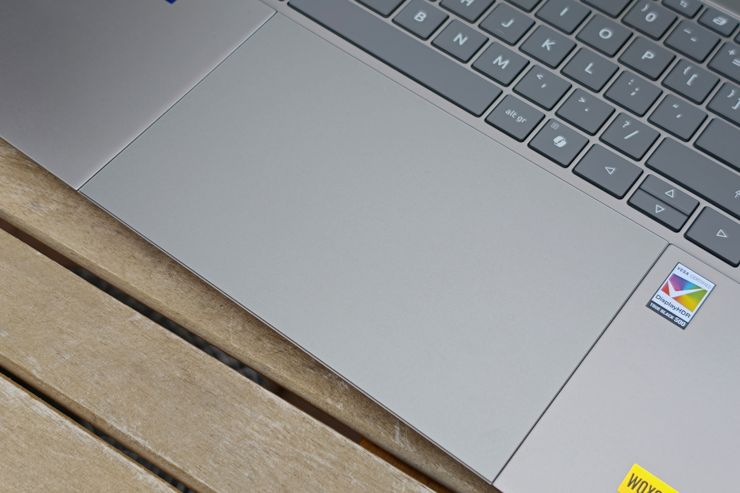 Acer Swift 16 AI 2026 review touchpad