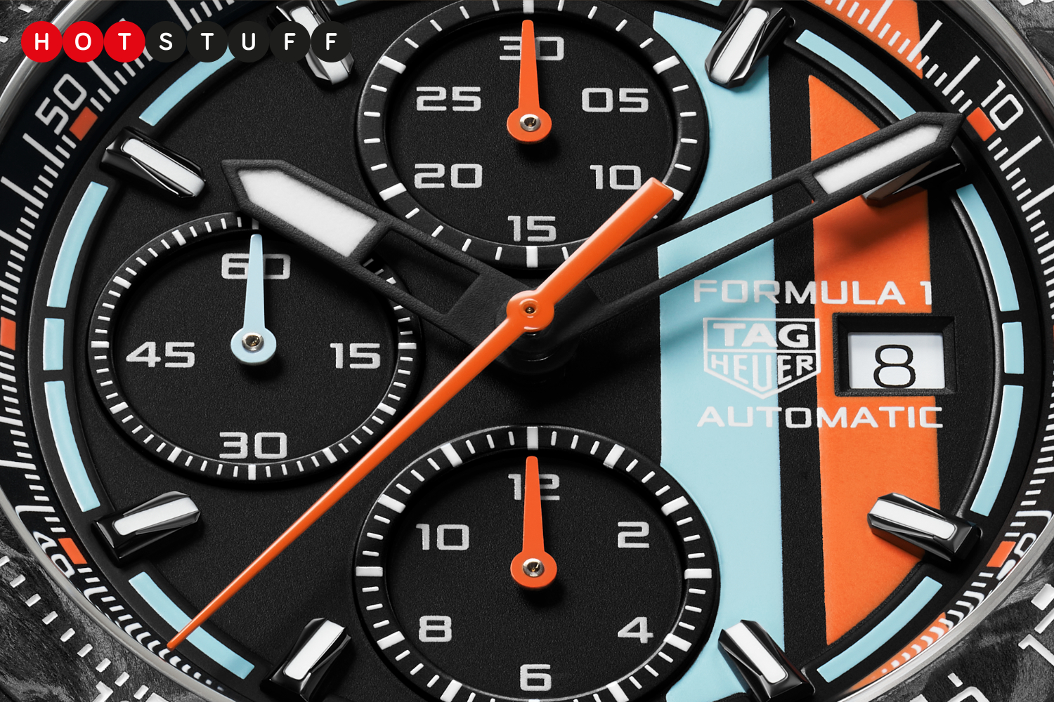 TAG Heuer’s latest Formula 1 watch gets a stunning Gulf livery
