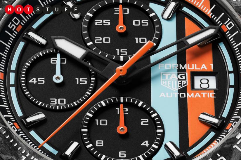 TAG Heuer’s latest Formula 1 watch gets a stunning Gulf livery