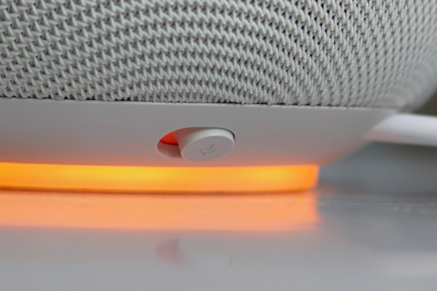Google Home Speaker 2026 review mic mute