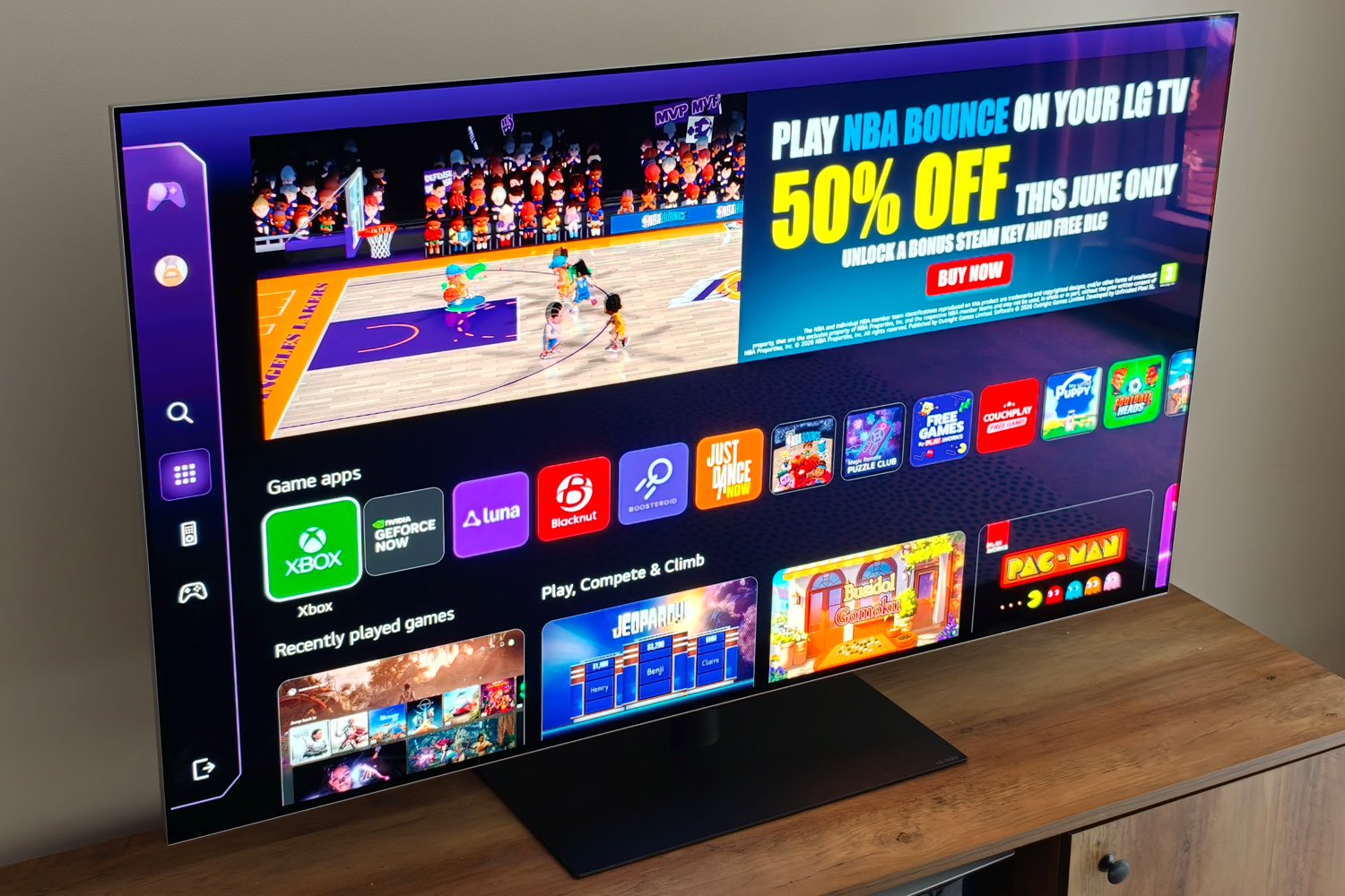 LG 55OLEDG6 TV review WebOS gaming
