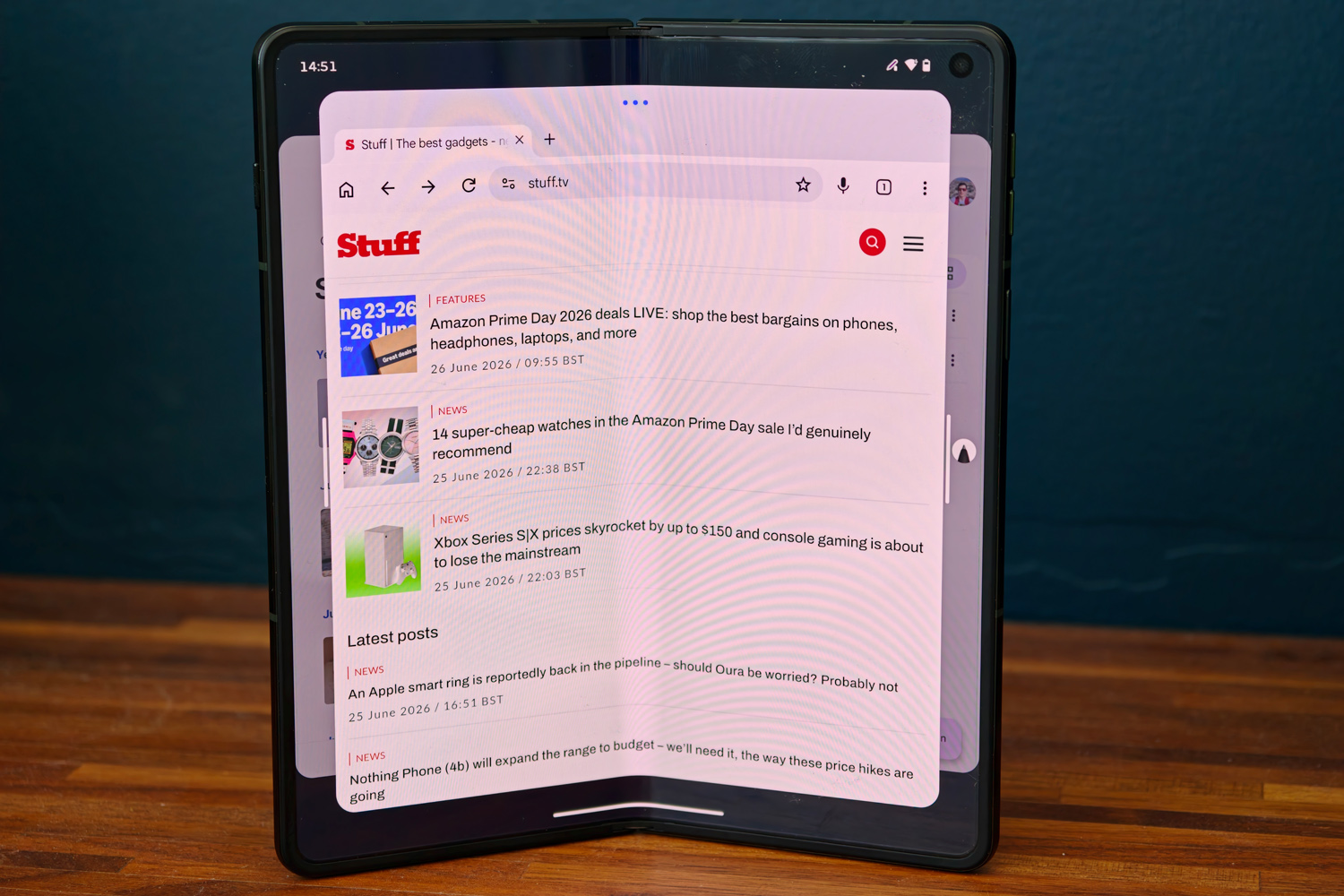 Motorola Razr Fold review multitasking